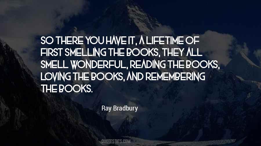 Quotes About The Smell Of Books #1166955