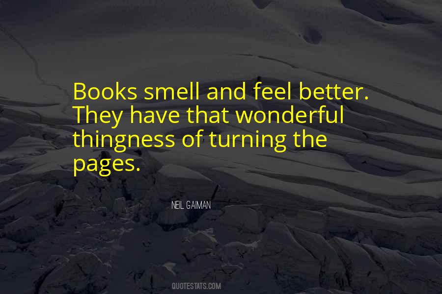 Quotes About The Smell Of Books #1312220