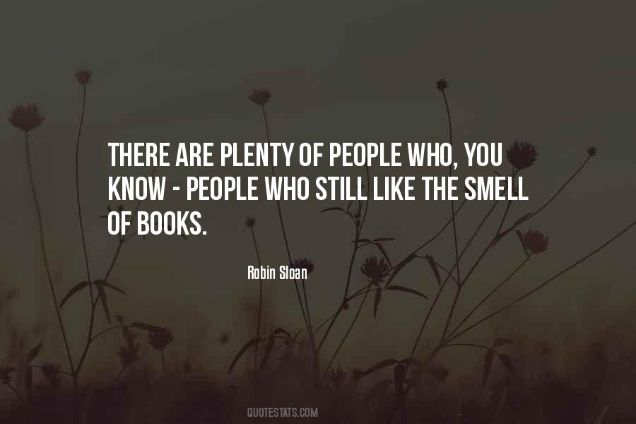 Quotes About The Smell Of Books #335797