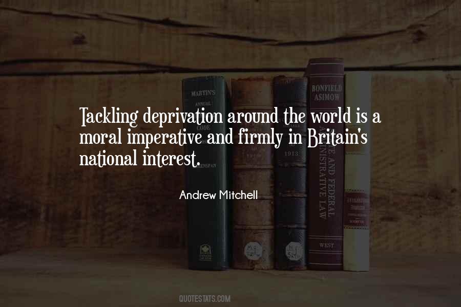 Quotes About Deprivation #49022