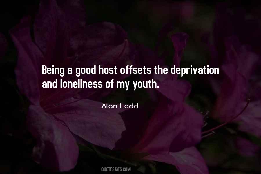 Quotes About Deprivation #646054