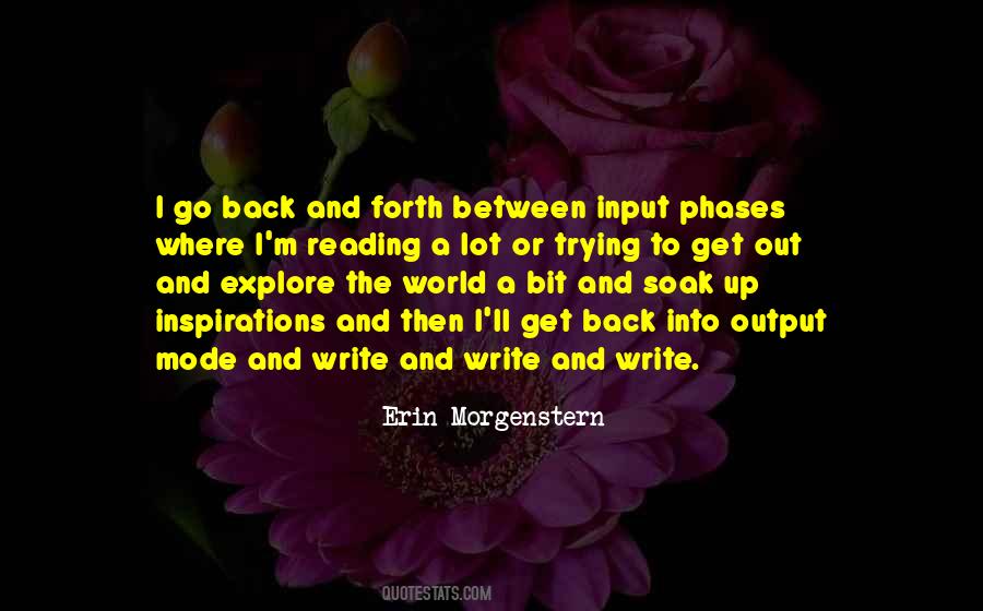 Quotes About Input Output #40612