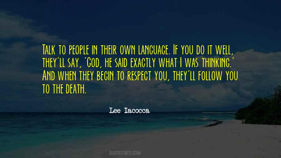 To Lee Iacocca Quotes #1671206