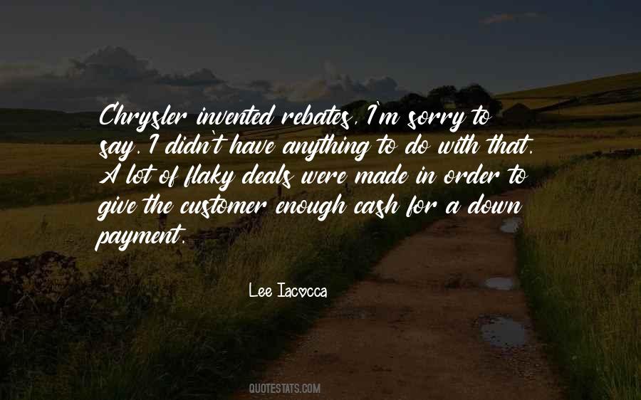 To Lee Iacocca Quotes #546707