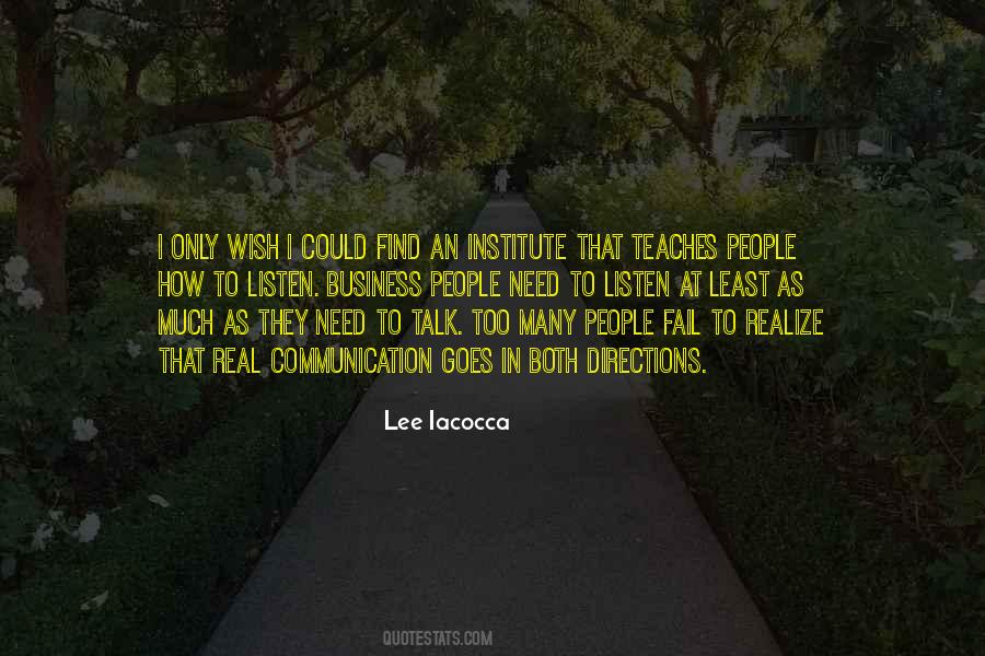 To Lee Iacocca Quotes #895706