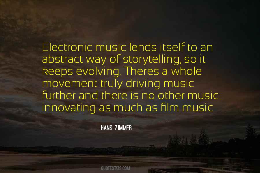 Quotes About Movement And Music #1281232