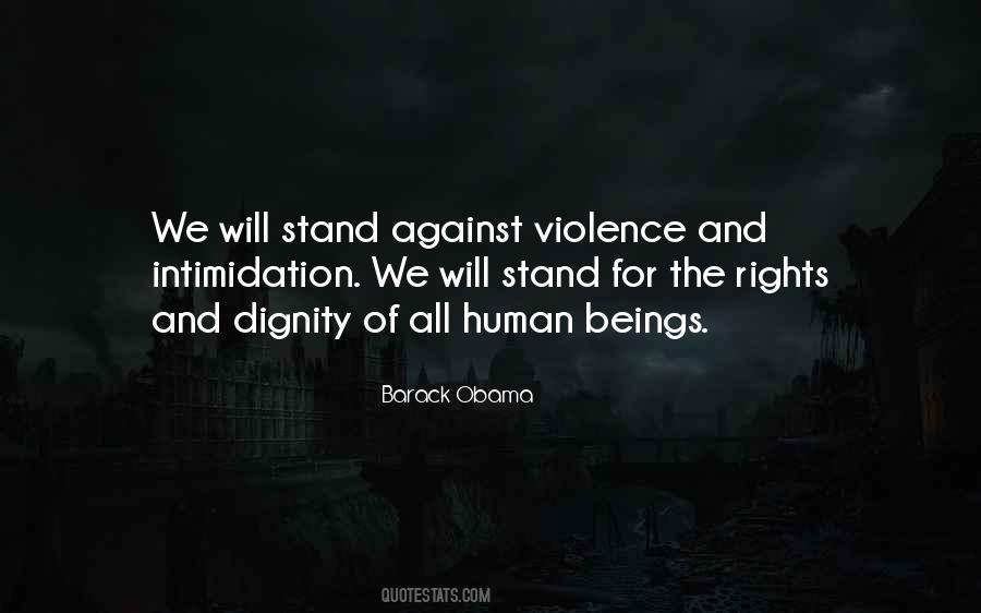 Quotes About Against Violence #1850899