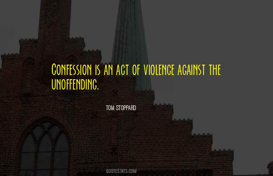Quotes About Against Violence #239722