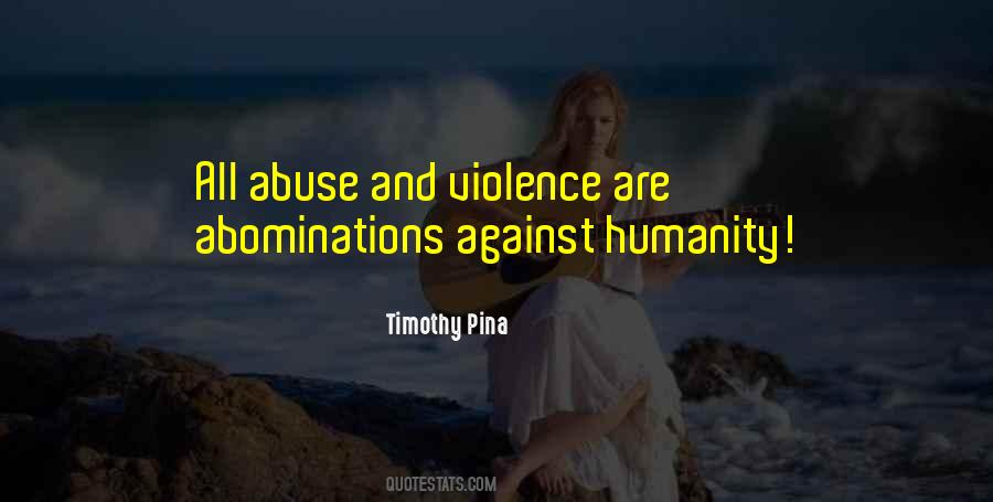 Quotes About Against Violence #474614 Quotes About Against Violence #474614