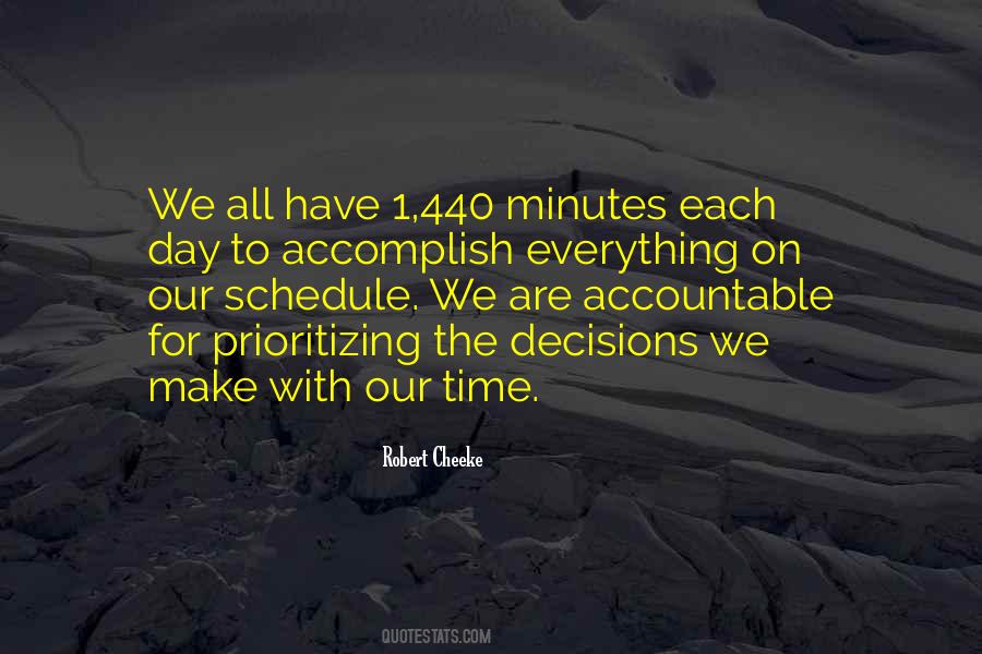 Quotes About Prioritizing #1609275