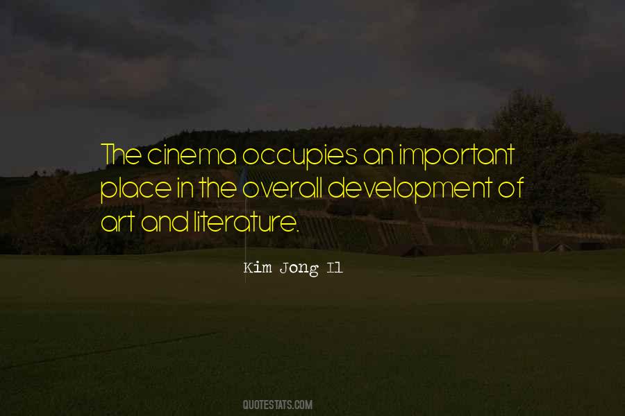 Quotes About An Important Place #1508257