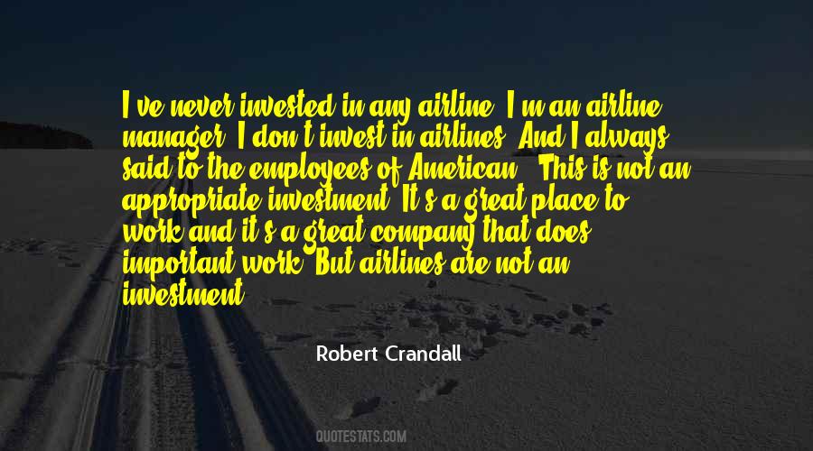 Quotes About An Important Place #910703
