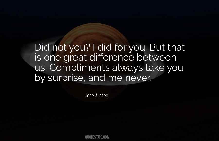 Quotes About Compliments #1039035