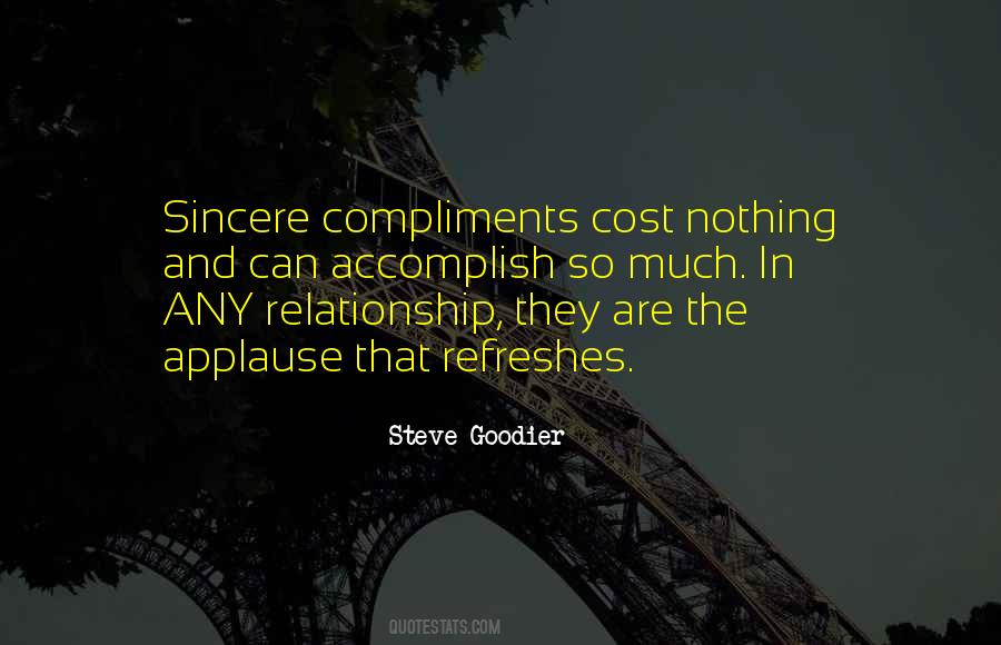 Quotes About Compliments #1695722