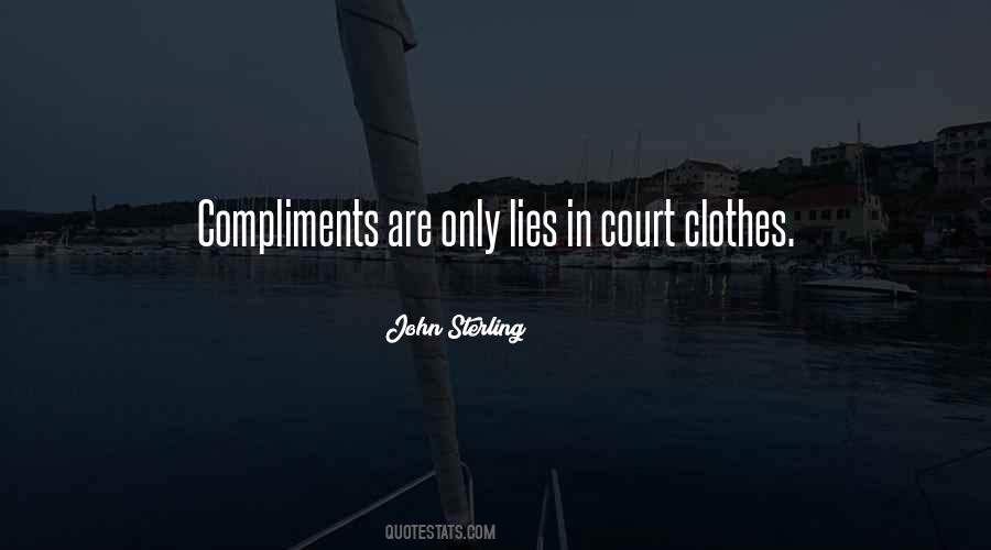 Quotes About Compliments #1806733