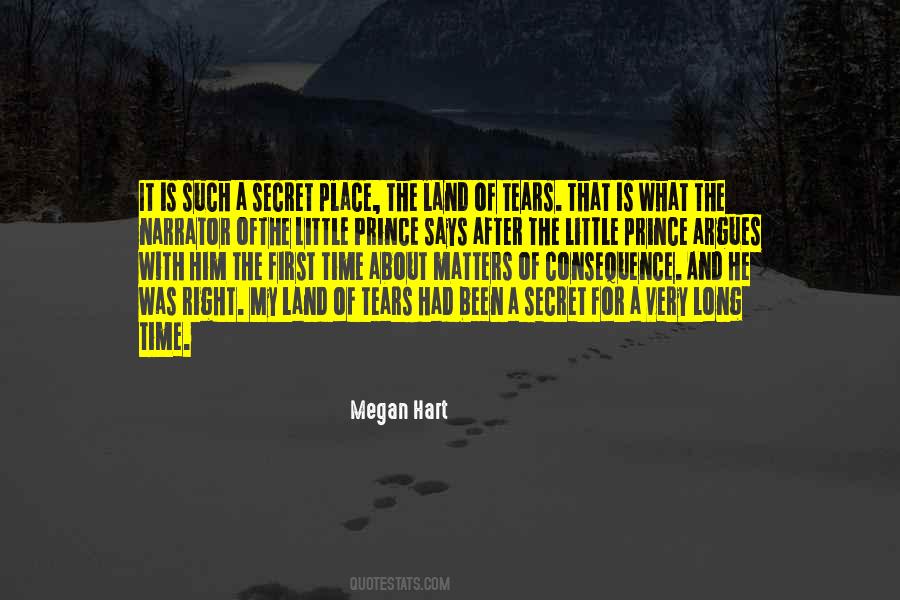 Quotes About A Secret Place #455609