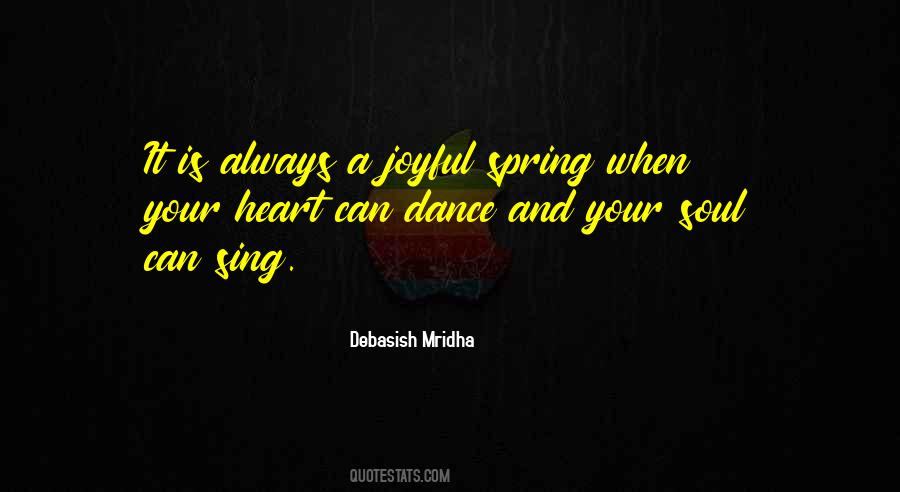 Joyful Spring Quotes #1269196