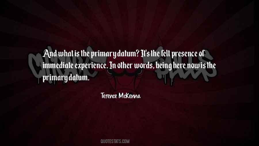Quotes About Primary Data #403358