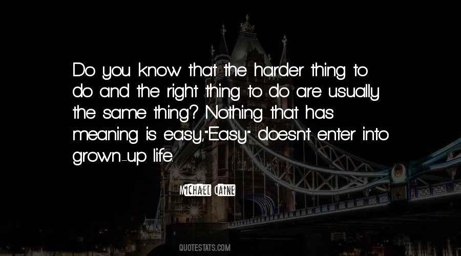 Quotes About Life Harder #104691