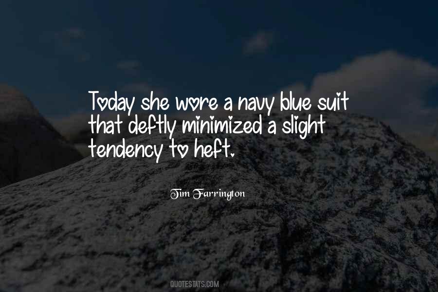 Quotes About Navy Blue #1464390