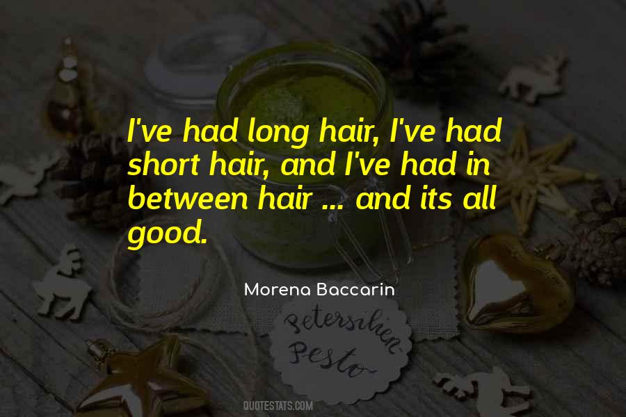 Quotes About Long Hair To Short Hair #1296857