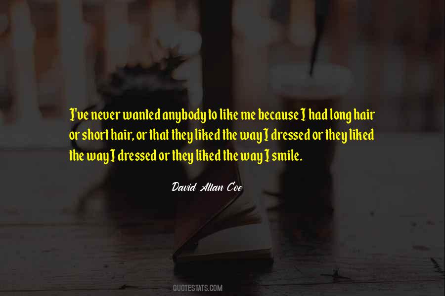 Quotes About Long Hair To Short Hair #1554415