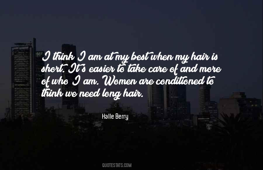 Quotes About Long Hair To Short Hair #1824328