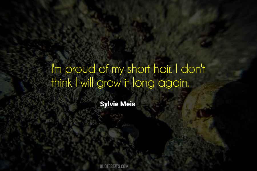 Quotes About Long Hair To Short Hair #533705