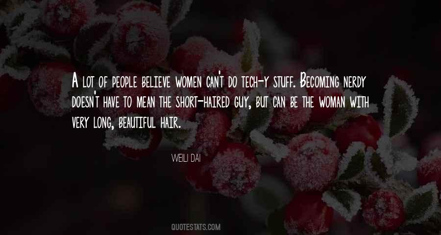Quotes About Long Hair To Short Hair #797506