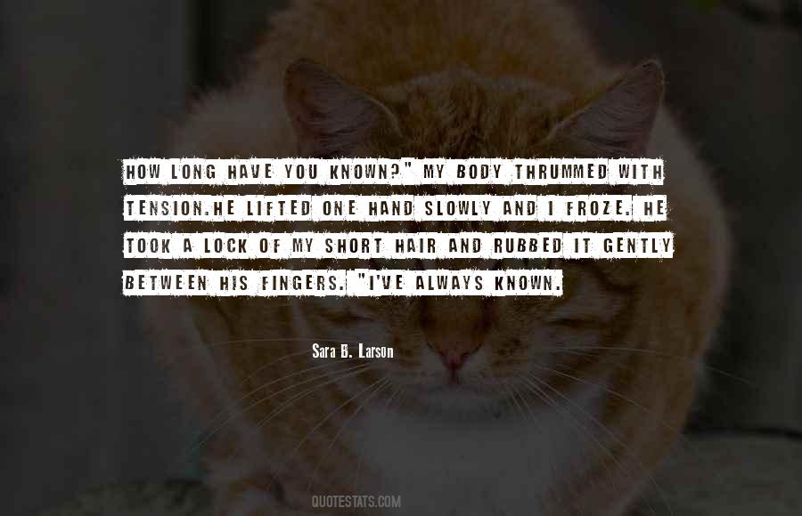 Quotes About Long Hair To Short Hair #915042