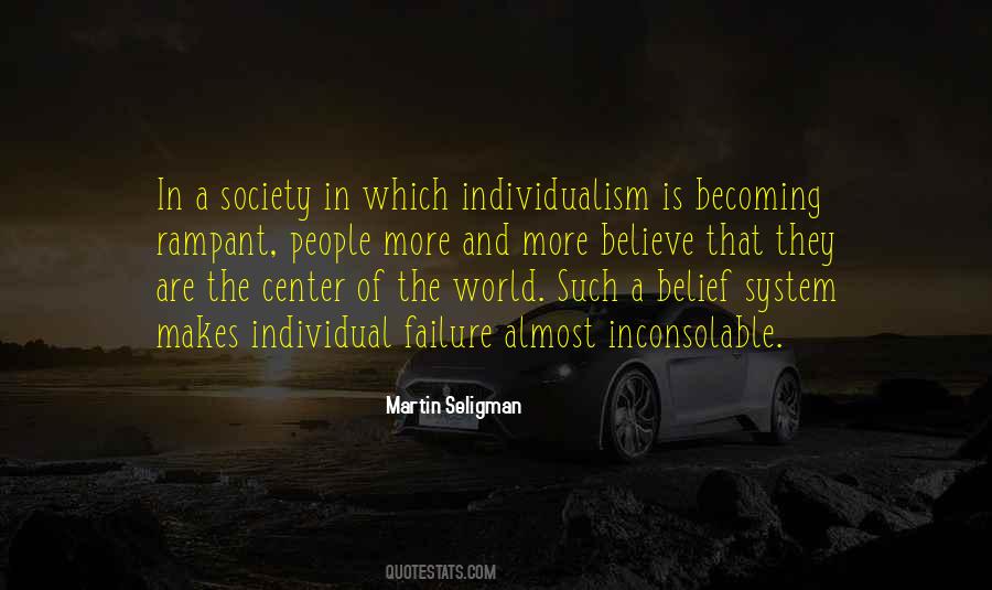 Society Individualism Quotes #1275079