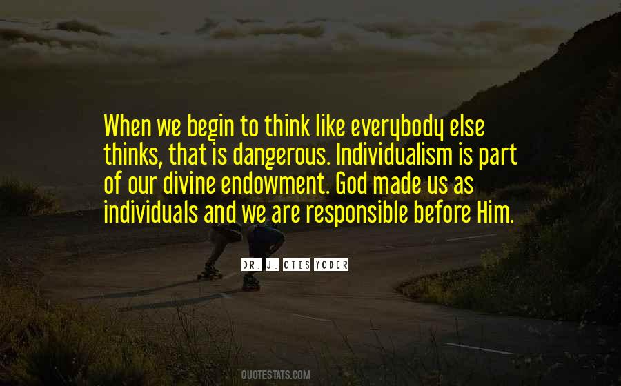 Society Individualism Quotes #1727501