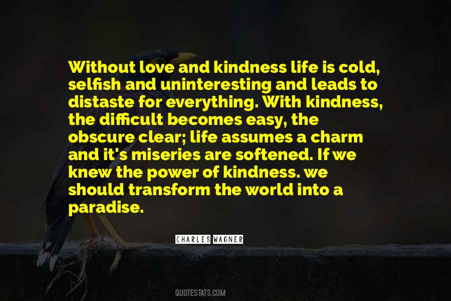 Quotes About A World Without Love #625709 Quotes About A World Without Love #625709