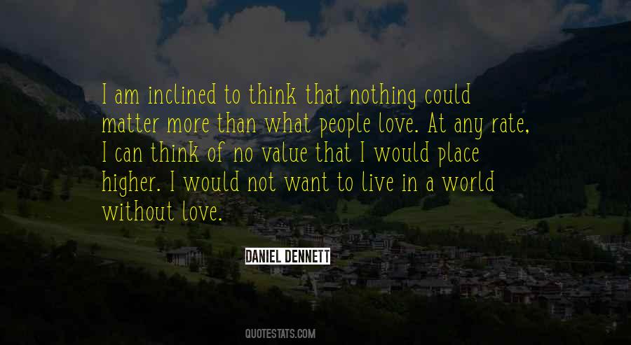 Quotes About A World Without Love #73673