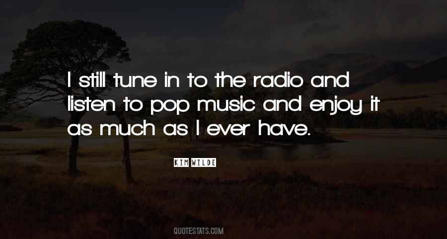 Quotes About Pop Music #1004400