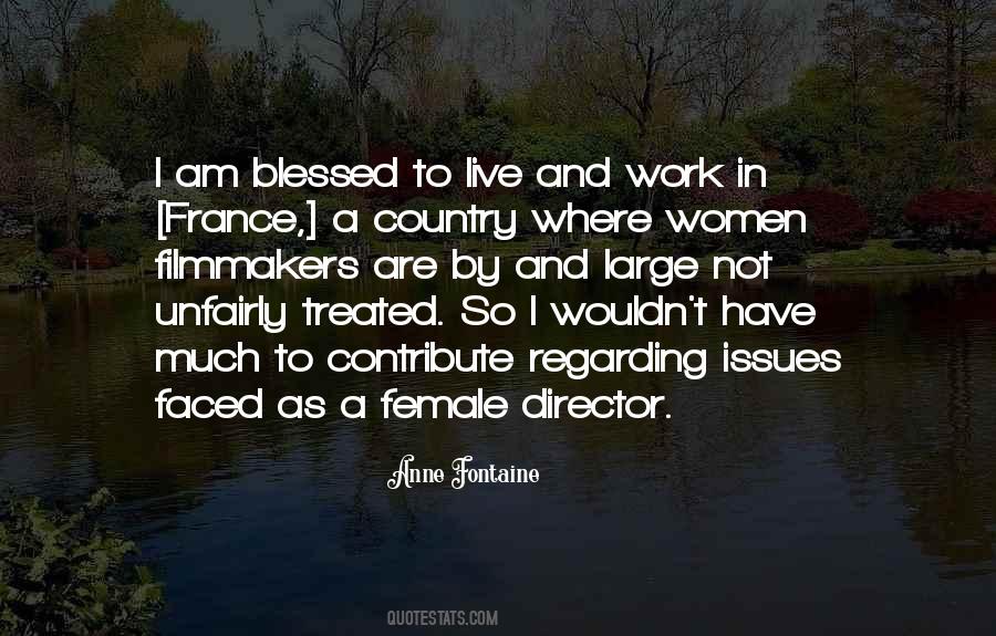 Female Filmmakers Quotes #8320