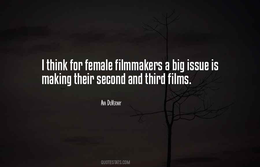 Female Filmmakers Quotes #97960