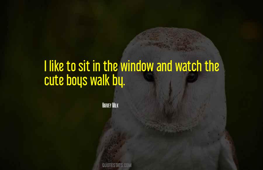 Cute Boys Quotes #225717