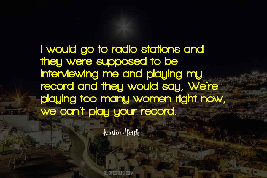 Radio Play Quotes #904724