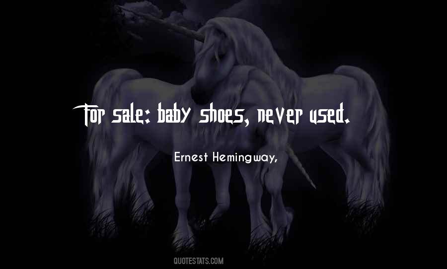 Quotes About Baby Shoes #444310