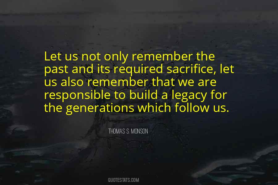 Quotes About Remember The Past #1527816
