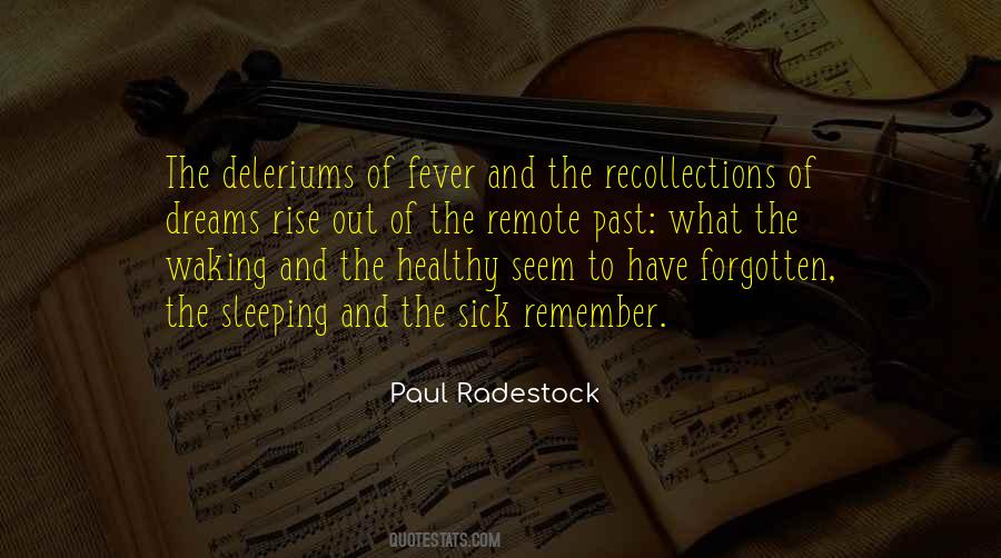 Quotes About Remember The Past #336924