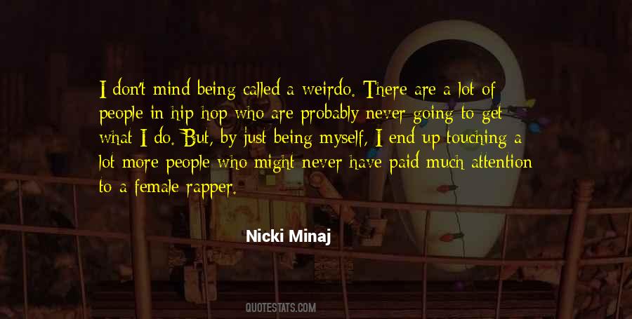 Female Rapper Quotes #1707557