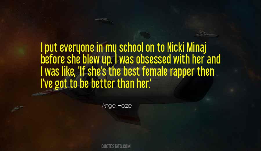 Female Rapper Quotes #933613