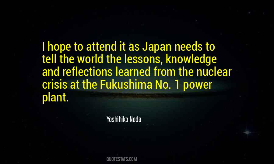 Fukushima Nuclear Quotes #176721