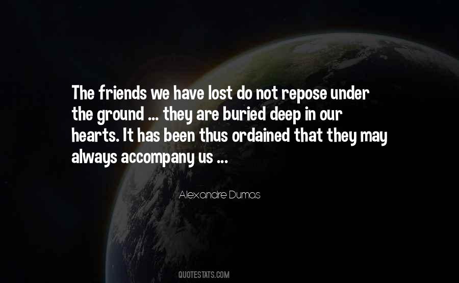 Quotes About Friends We've Lost #540242