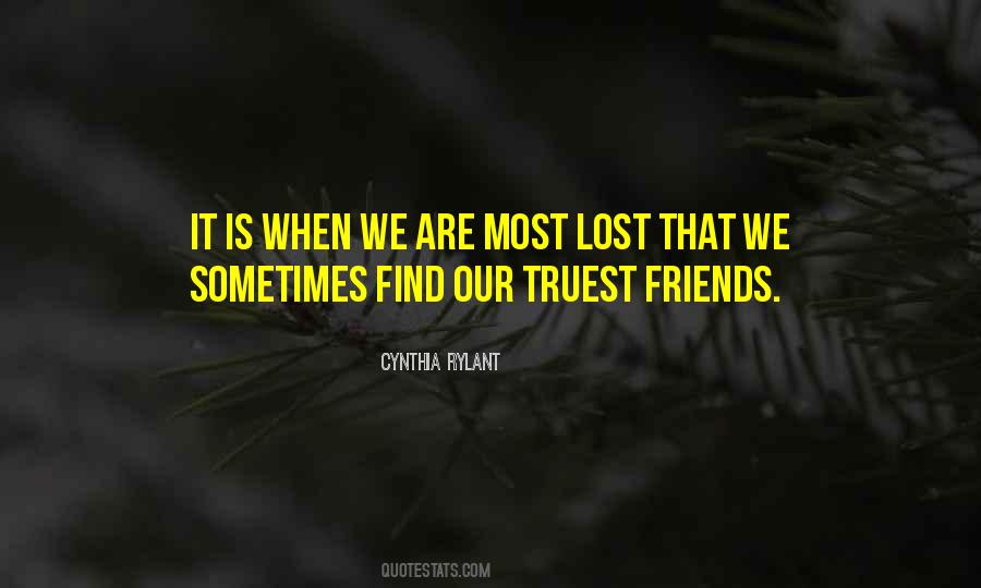 Quotes About Friends We've Lost #878541