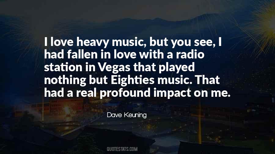 Quotes About Impact Of Music #135447