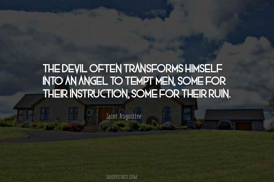 The Devil Himself Quotes #1018028