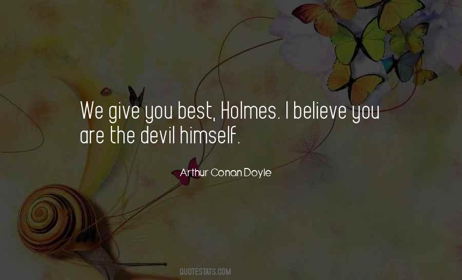 The Devil Himself Quotes #175812